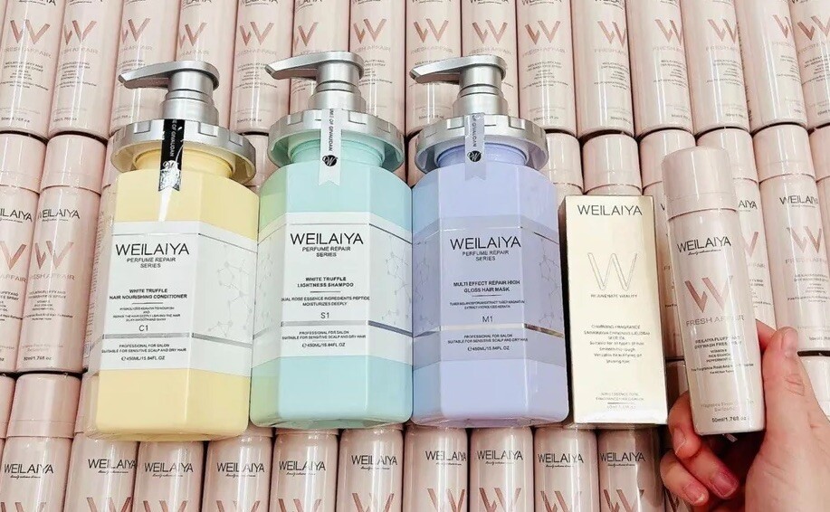 Weilaiya 5-Piece Soft Shiny Hair Care Set - Fast US Shipping