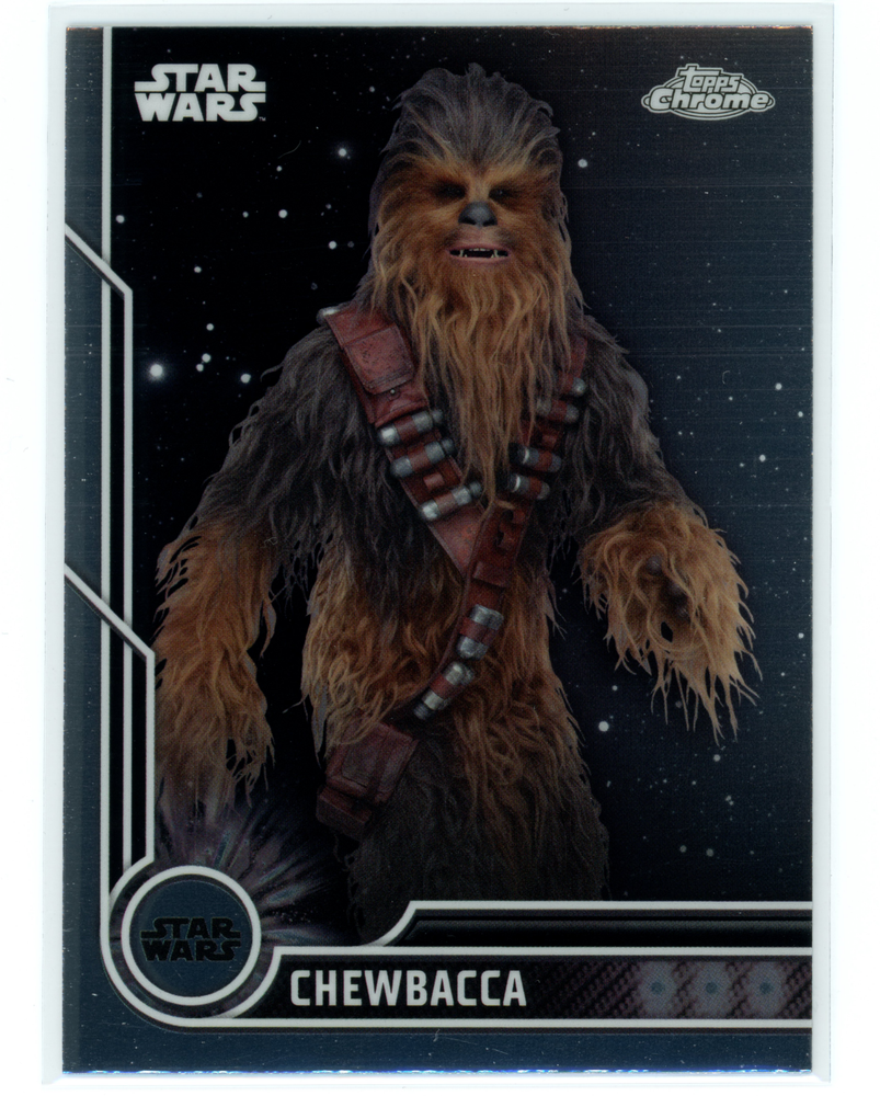 2023 Topps Chrome Star Wars Base #23 Chewbacca