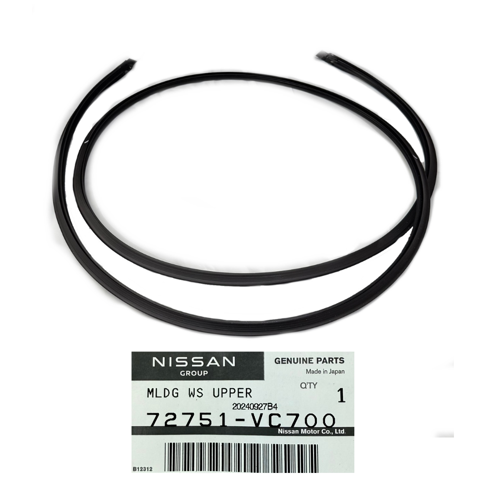 Genuine Nissan Patrol GU Y61 Front Windscreen Rubber Seal 2003 - Onwards