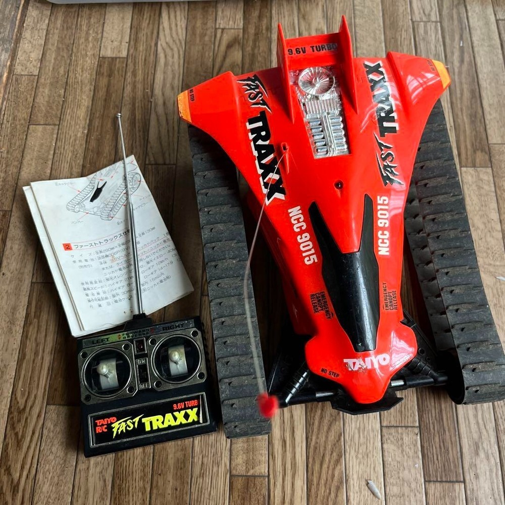 Used Taiyo Fast Traxx Tyco Remote Control Car