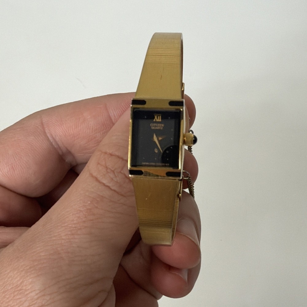 Citizen Quartz, Vintage Women's Gold Tone Wrist Watch
