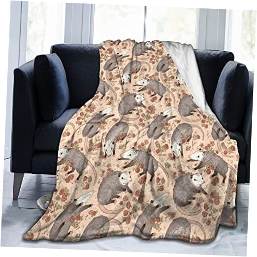 Opossum Blankets Blanket Gifts Throw Blanket Stuffed Animal 50