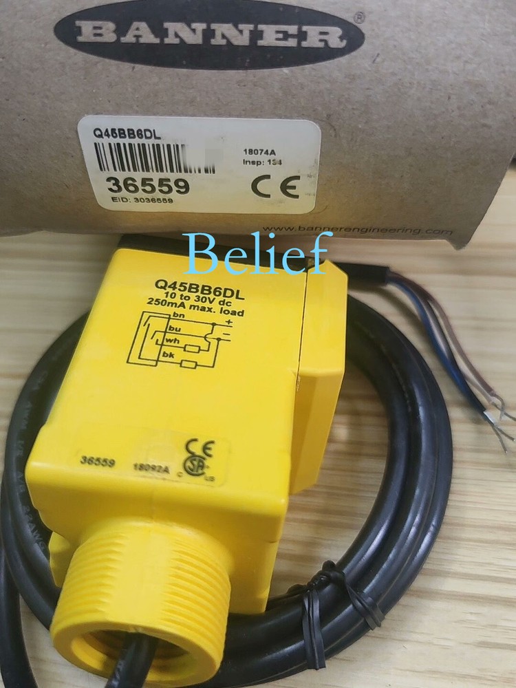 1pc BANNER Q45BB6DL Brand New Optical Switch Sensor Rapid shipment