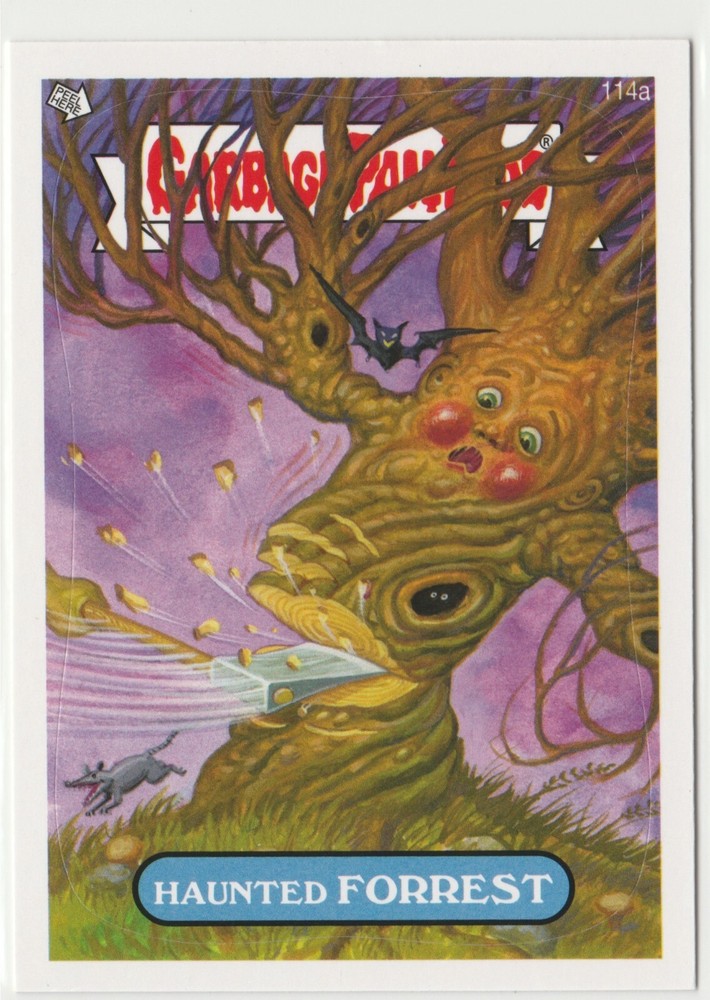 Haunted Forrest #114a Garbage Pail Kids GPK 2013 Series 2 BNS2 Brand New
