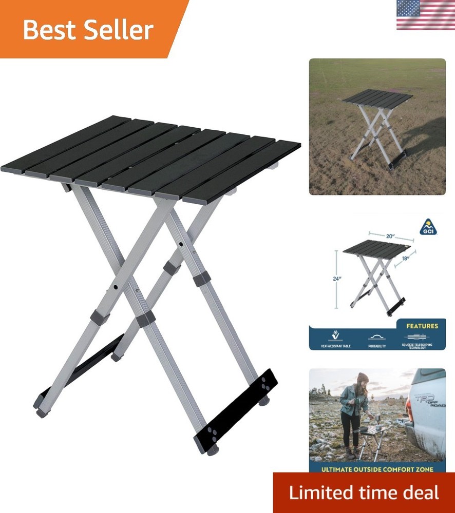 Outdoor Folding Table Heat-Resistant 60 lbs Capacity for Adventures