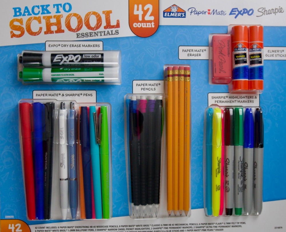 Back to School Essentials Elmer's PaperMate Expo Sharpie, 42 Count-image