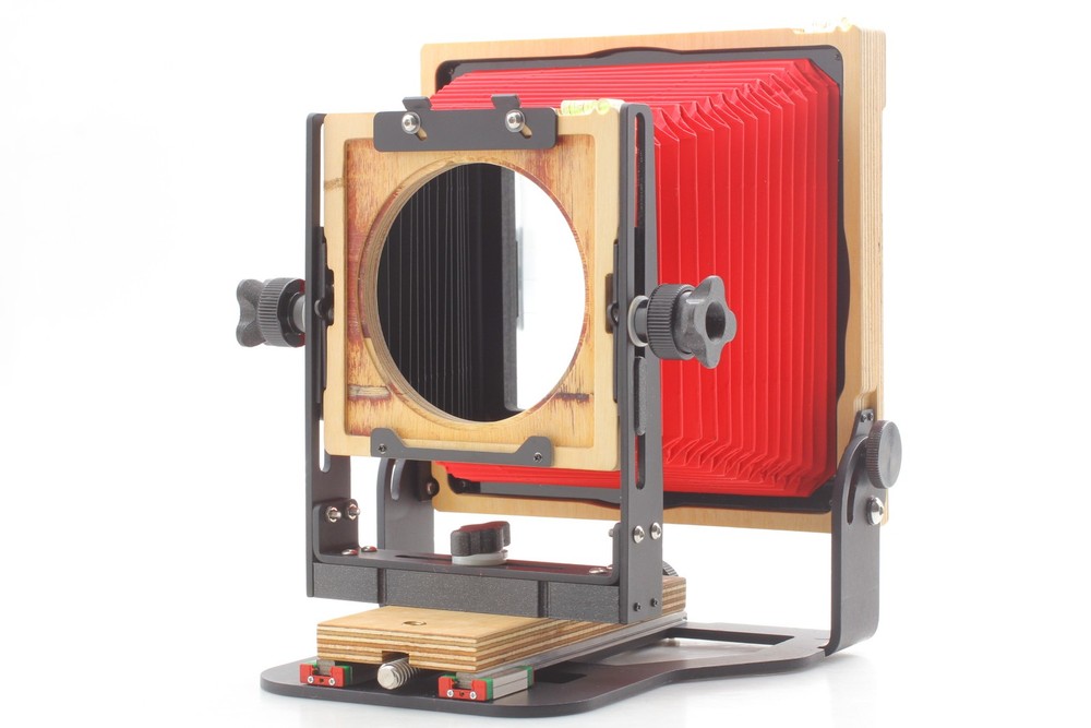[MINT] Intrepid 4x5 Mark IV Large Format Film Field Camera Red bellows JAPAN