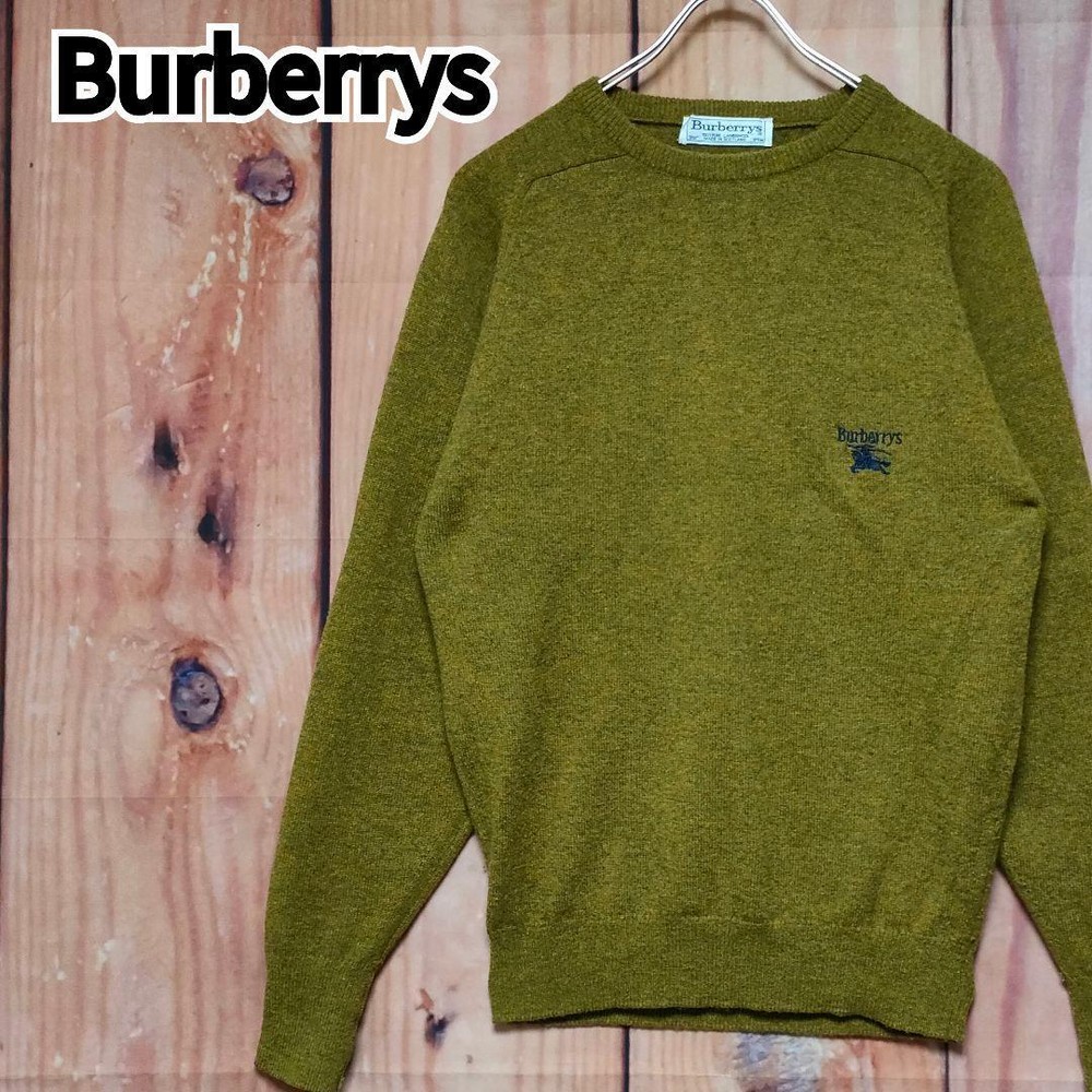 Burberry knit sweater Men's Fashion from Japan