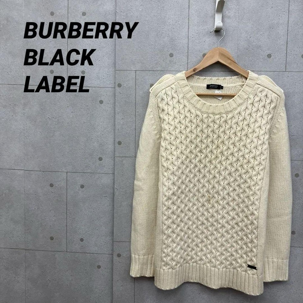 Burberry knit sweater Men's Fashion from Japan