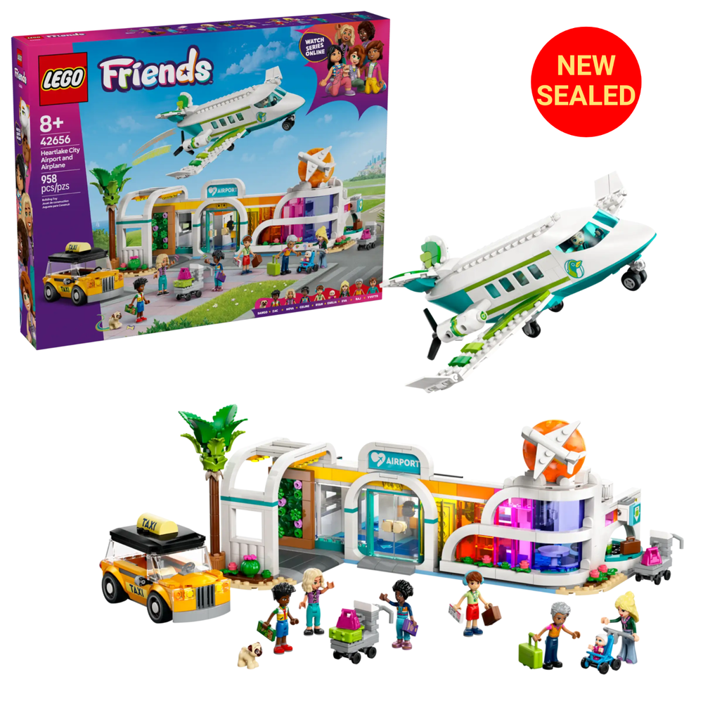 LEGO 42656 Friends Heartlake City Airport and Airplane Gift set New Sealed