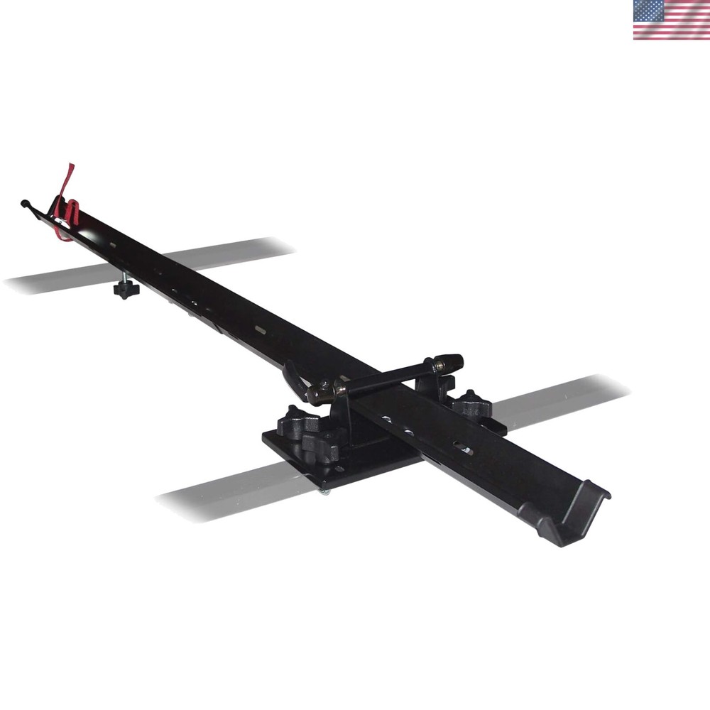 Versatile 35lb Rooftop Fork Mount Bike Carrier for Secure Transport