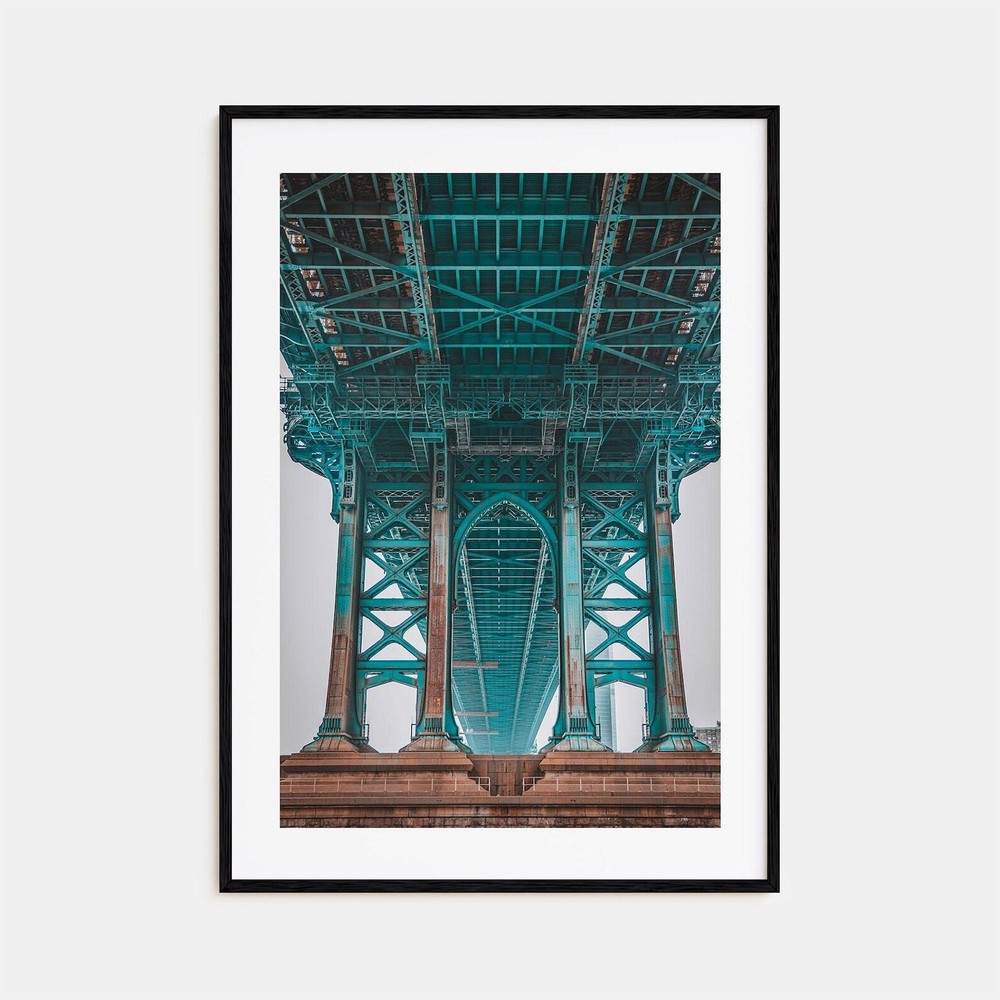 Williamsburg New York Colorful Poster Print No 3 Williamsburg Photo Wall Art