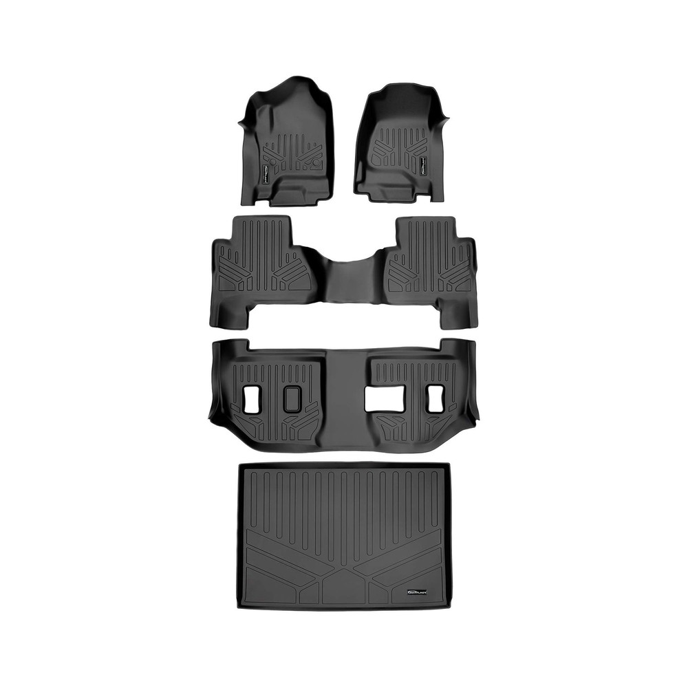 MAXLINER All-Weather 3 Row & Cargo Liner Black Custom Fit for SUVs