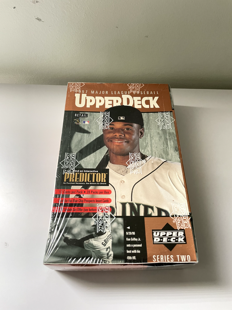 1997 Upper Deck MLB Series 2 Sealed Hobby Baseball Box