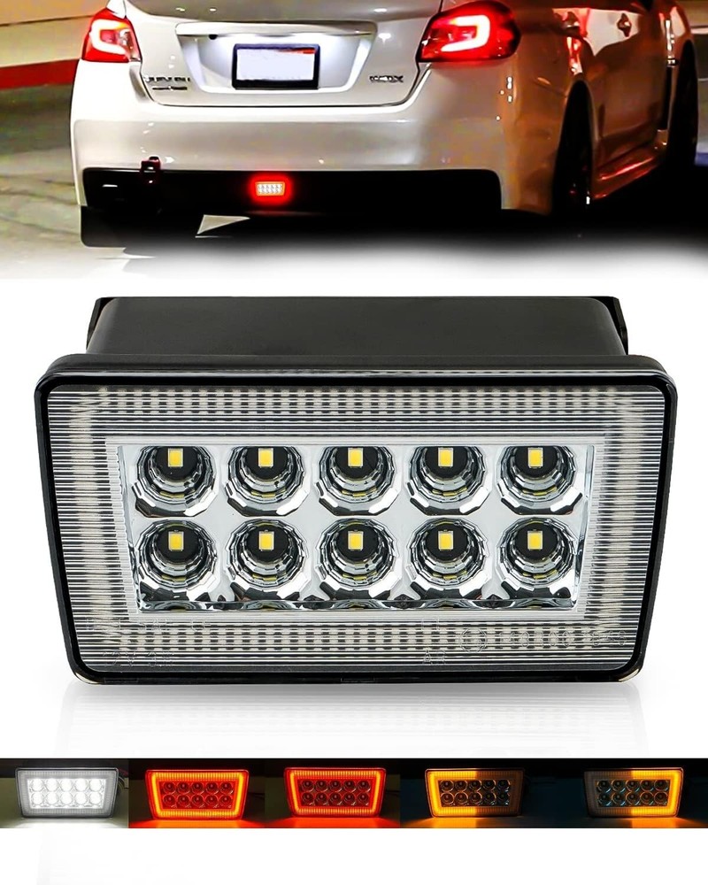 Upgrade Rear Visibility with 5-in-1 LED Fog Lights for Subaru WRX & Crosstrek