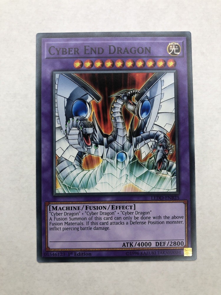 Cyber End Dragon 1st Edition LEDD-ENB25 Common Pack Fresh-image