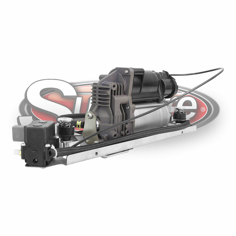 Air Ride Suspension Compressor Assembled in Mounting Cage for 2009-2010 BMW 535i