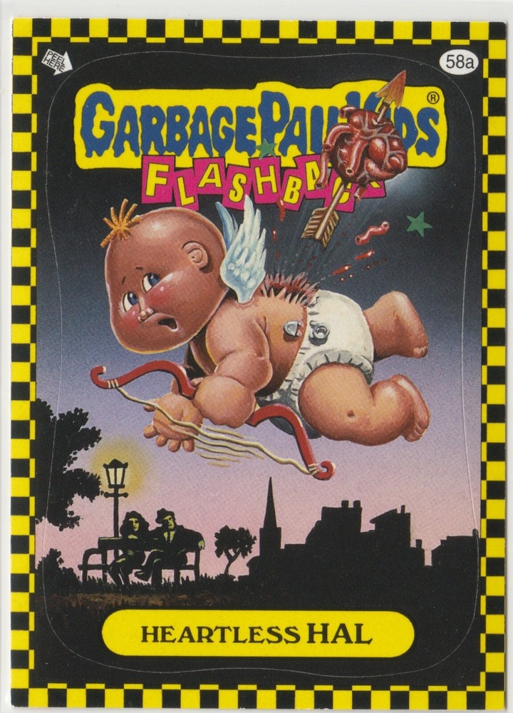 Heartless Hal Garbage Pail Kids GPK 2010 Flashback Series 1 FB1 Card #58a