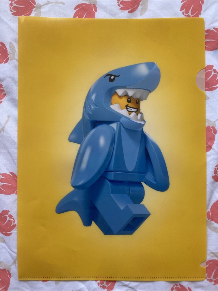 LEGO CMF Shark Suit Guy Retired Collectible Minifigure SDCC Legoland School Kids Merch