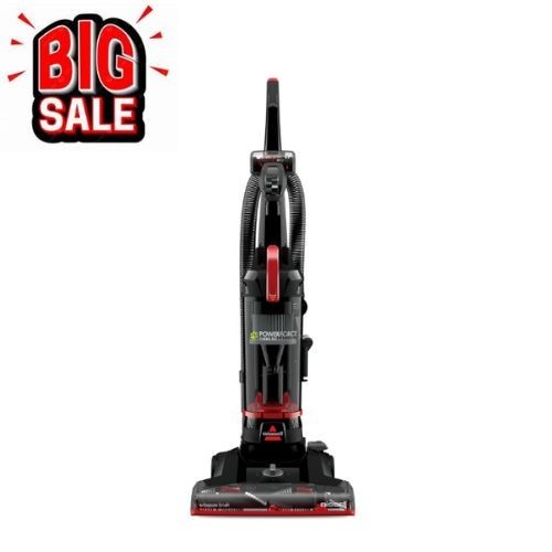 BISSELL Upright Vacuum, PowerForce Helix Turbo Pet, Pet Friendly, Bagless