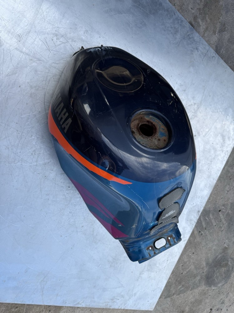 Yamaha R6 600 YZF600 Steel Cap Tank Petrol Gas Fuel OEM genuine YZF
