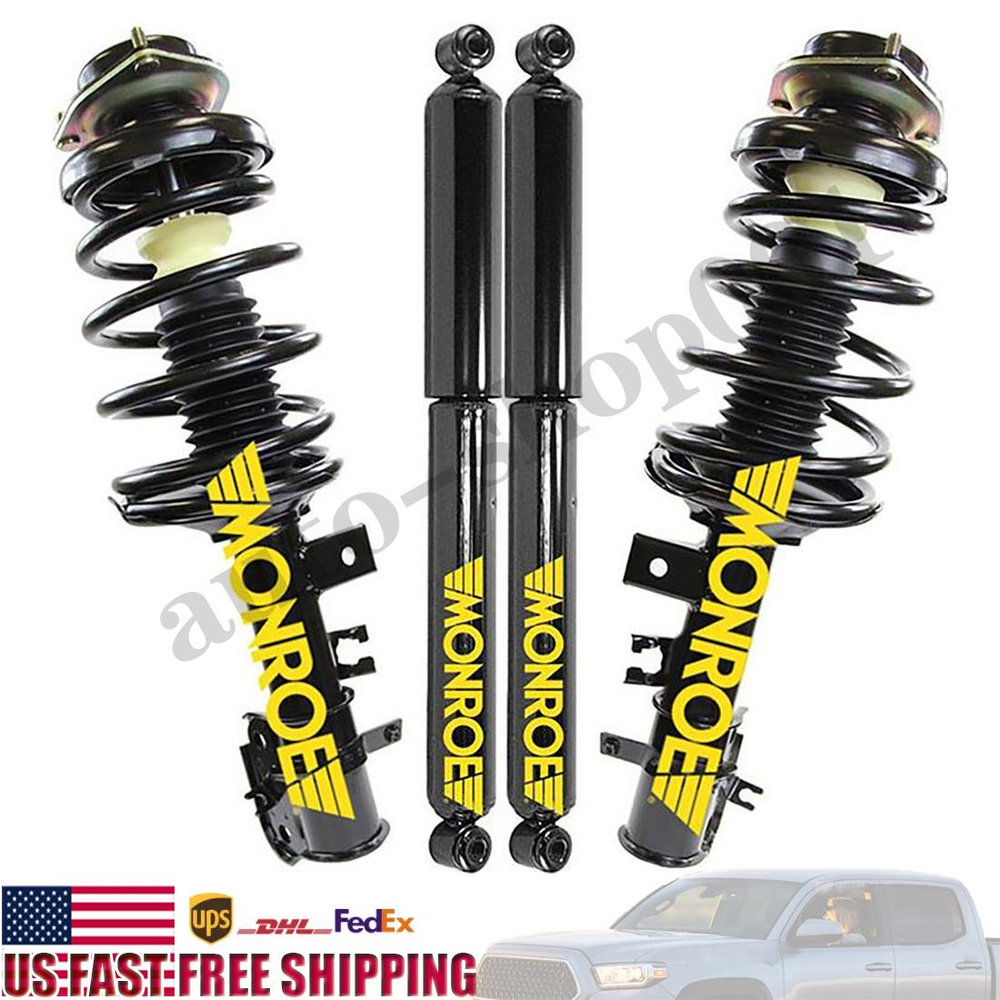 4 Monroe Rear Front Struts Shock Absorbers Fits Nissan Pathfinder 3.3L 1999