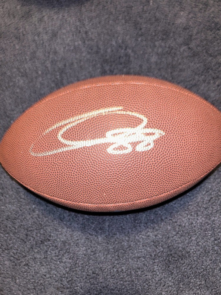 Ceedee Lamb Autographed NFL Football