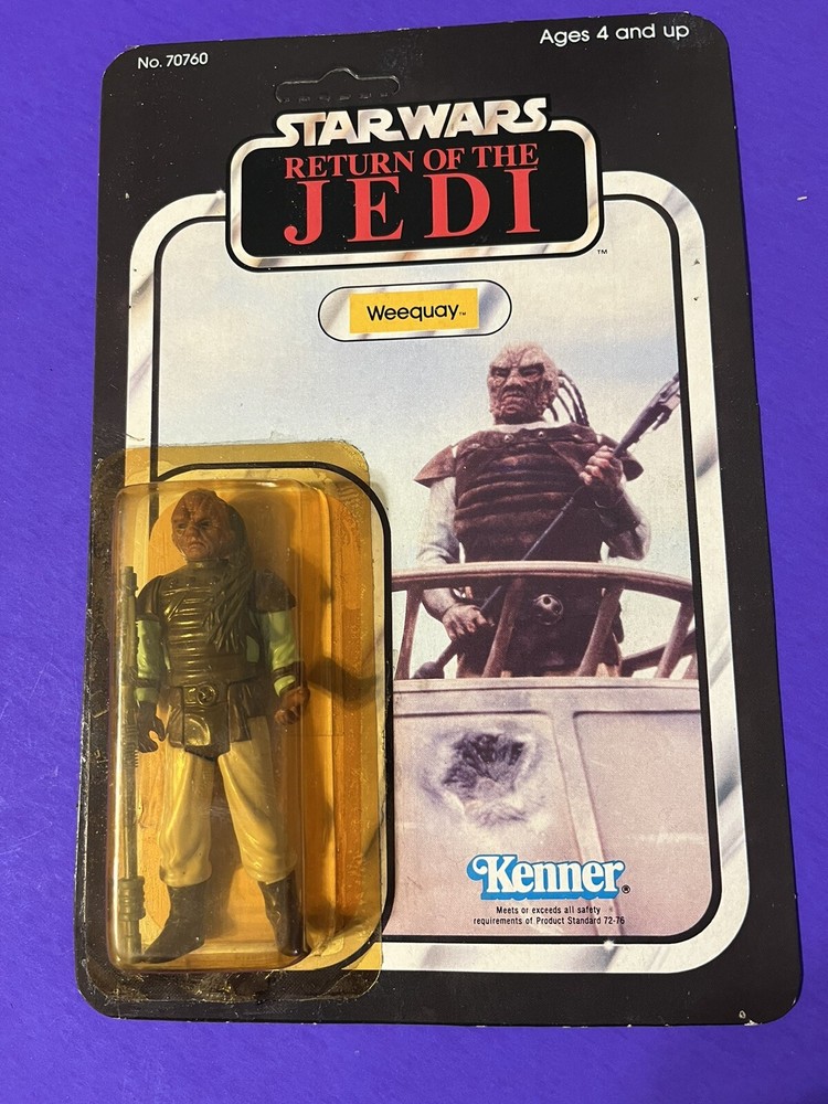 ** Kenner* *Star Wars RotJ Weequay - Jedi, Esb, Empire Strikes Back, RESEALED