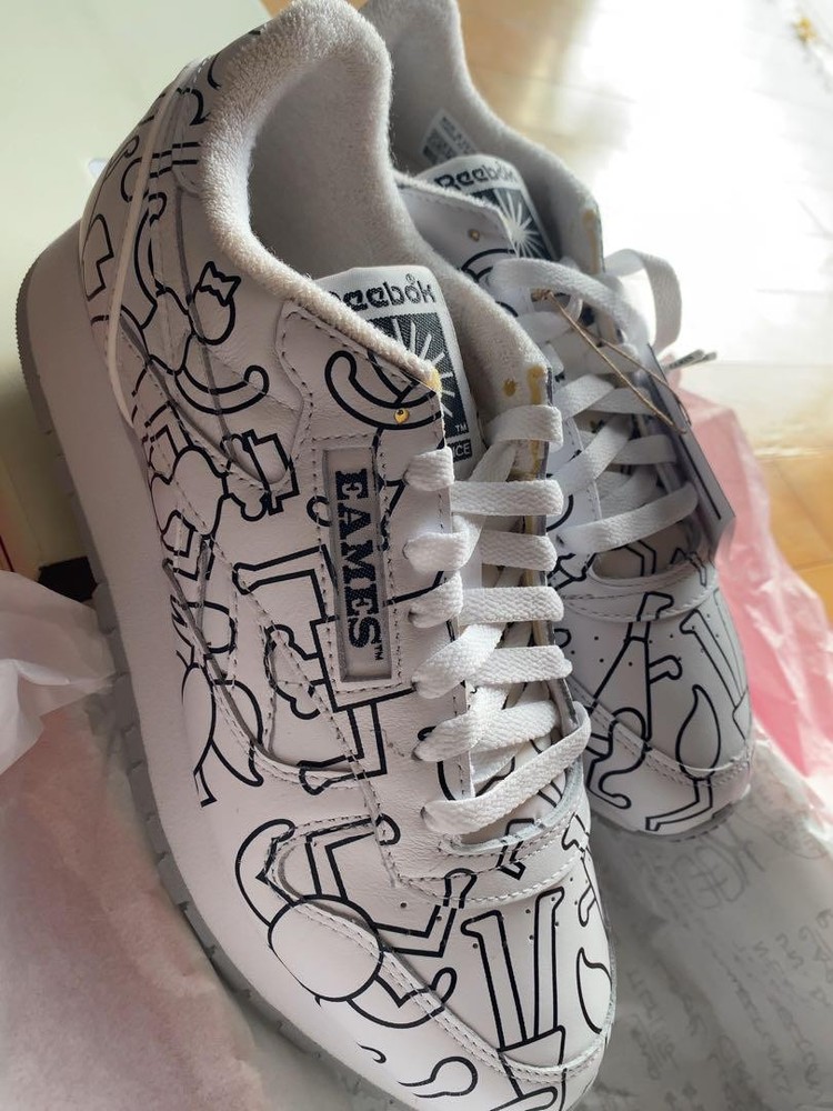 Reebok Classic Leather Eames Sneakers US 7.5 White