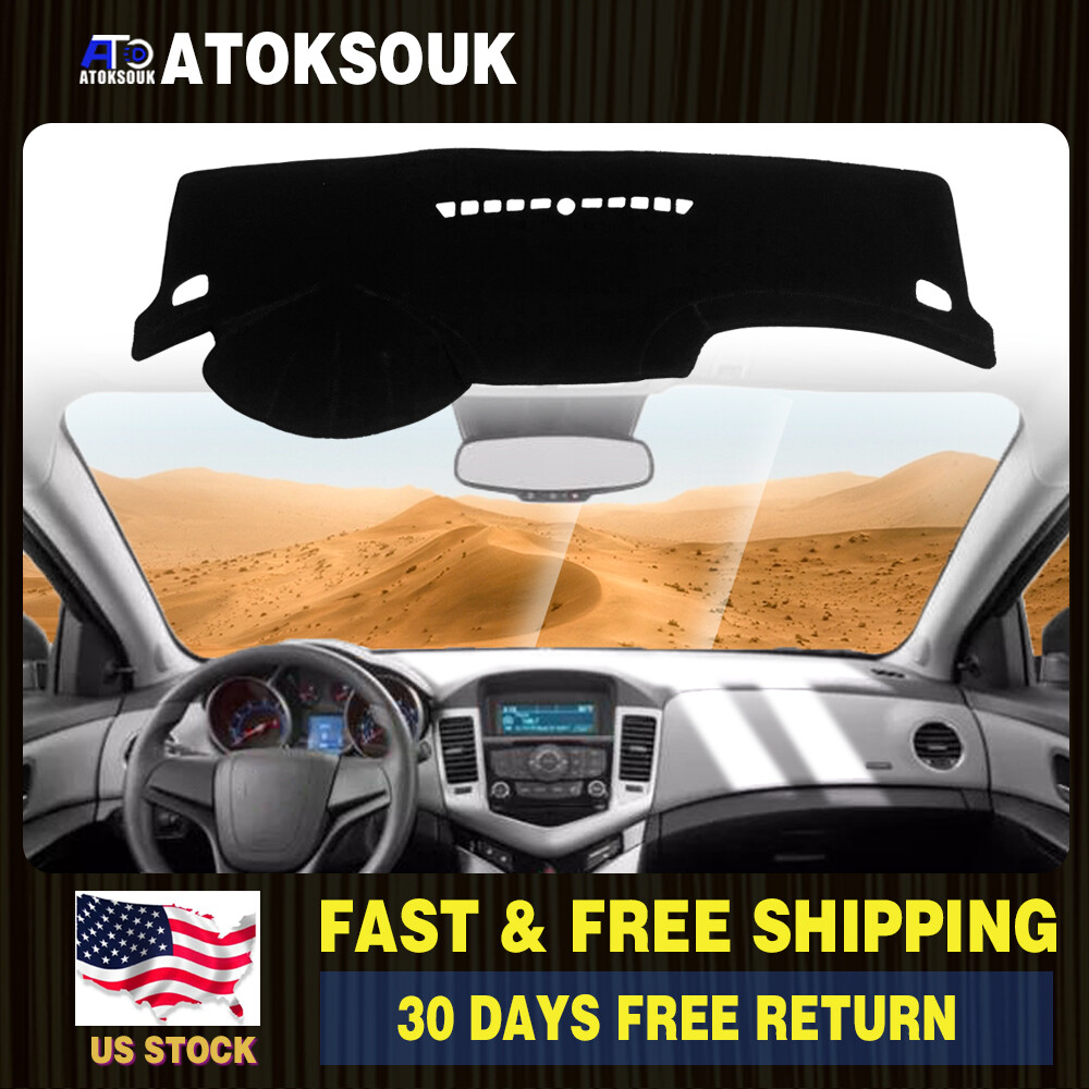 Sun-Proof Dashboard Cover Mat for 2011-2015 Chevrolet Cruze Interior Protection
