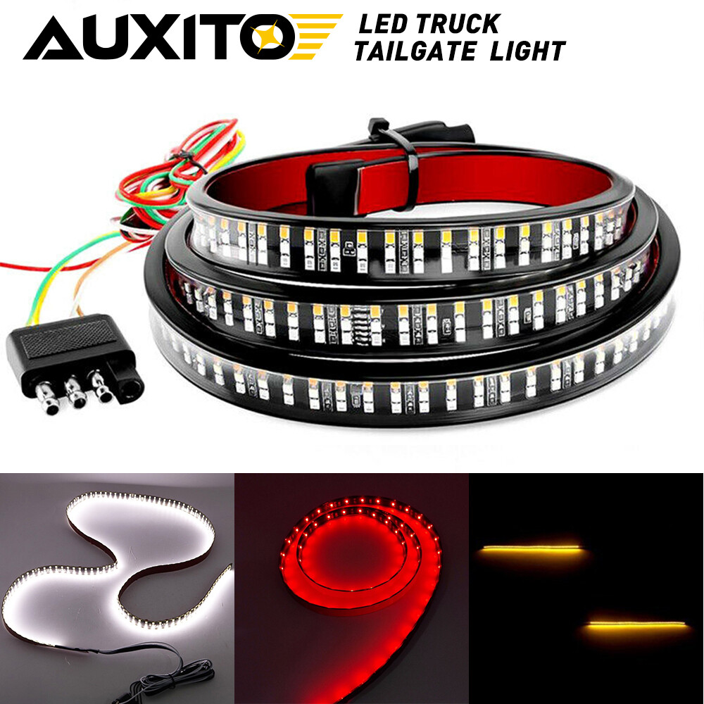 60inch Car Truck LED Strip Tailgate Light Bar Reverse Brake Tail Signal Light