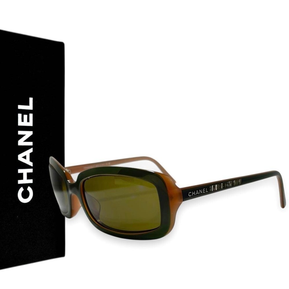 CHANEL 5098 Brown Frame Sunglasses with Coco Mark