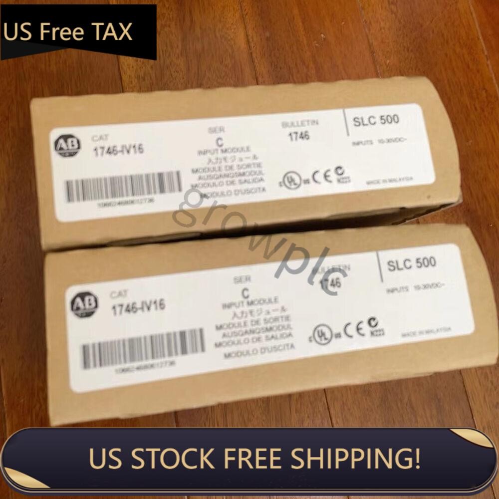 NEW Allen Bradley 1746-IV16 /C SLC 500 DC 16 point Input Module NIB US Free Tax