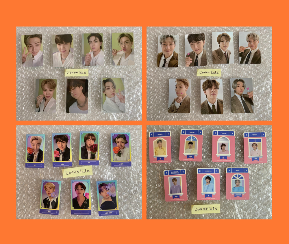 BTS Festa D-Day Calendar Official Photocard  - Choose Member and Style Option-image