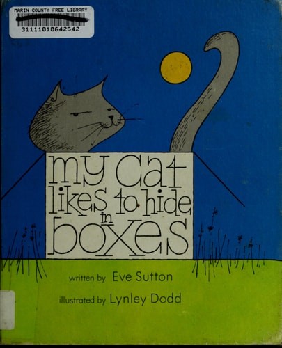 My cat likes to hide in boxes by , Acceptable Book