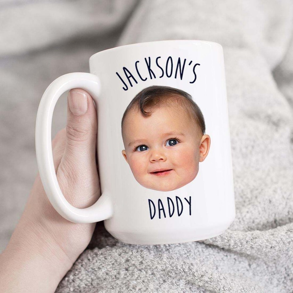 Customized Baby Face Mug Baby Mug Gift For Dad Gift For Mom Christmas Mug Custom