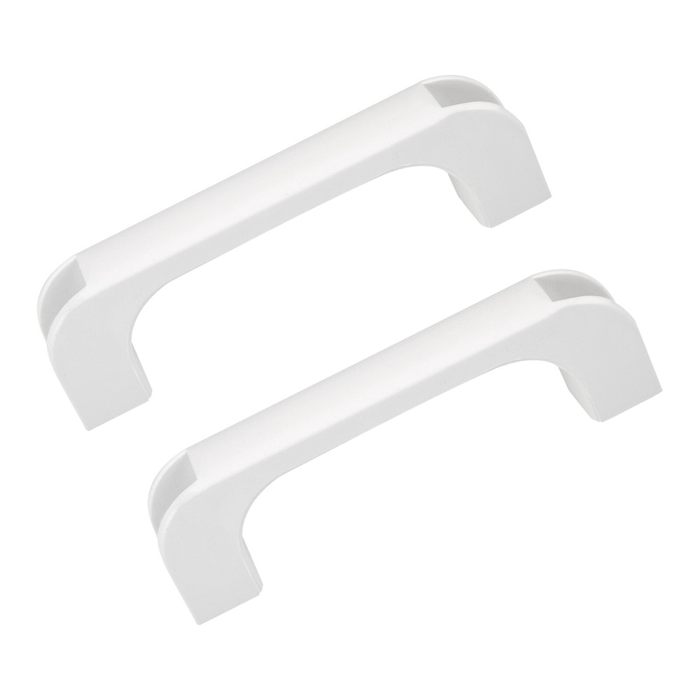 Pull Handle(140mmx24mm)2Pcs,for Home Cabinet Cupboard Door Drawer Handle,White