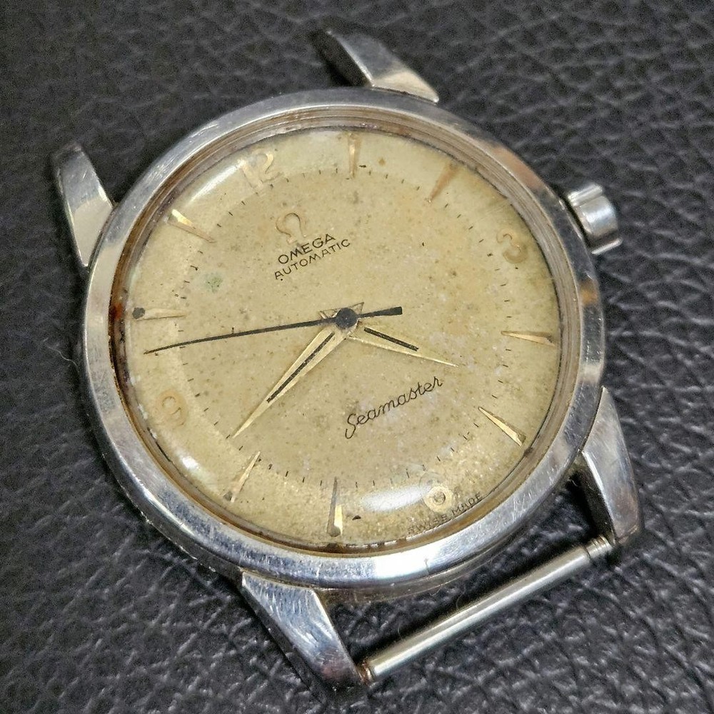 Vintage Omega Seamaster Automatic Watch No Belt Operating
