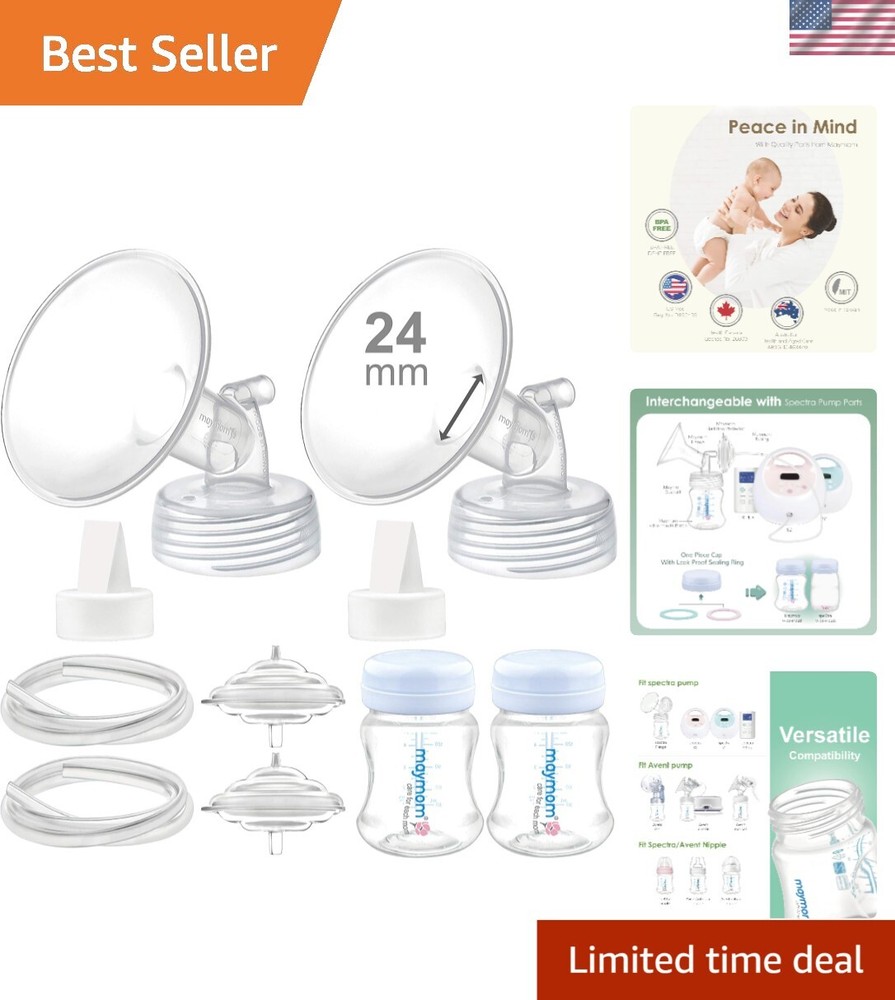 24mm Spectra Pump Replacement Kit with Flanges Valves Backflow Protectors