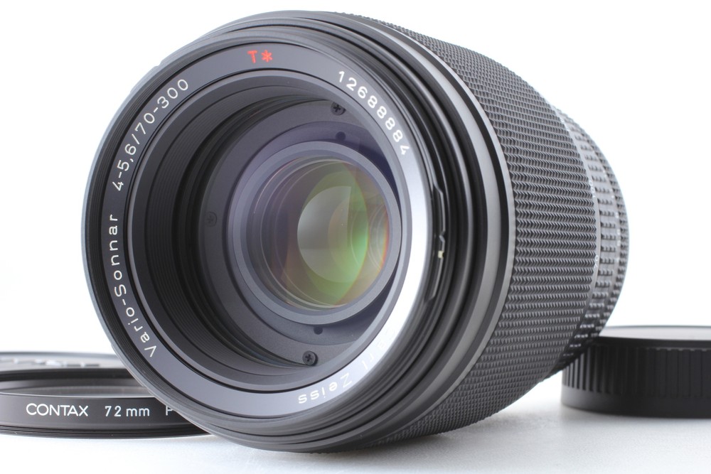 Contax Carl Zeiss Vario-Sonnar T* 70-300mm F4-5.6 Lens Japan Top Mint