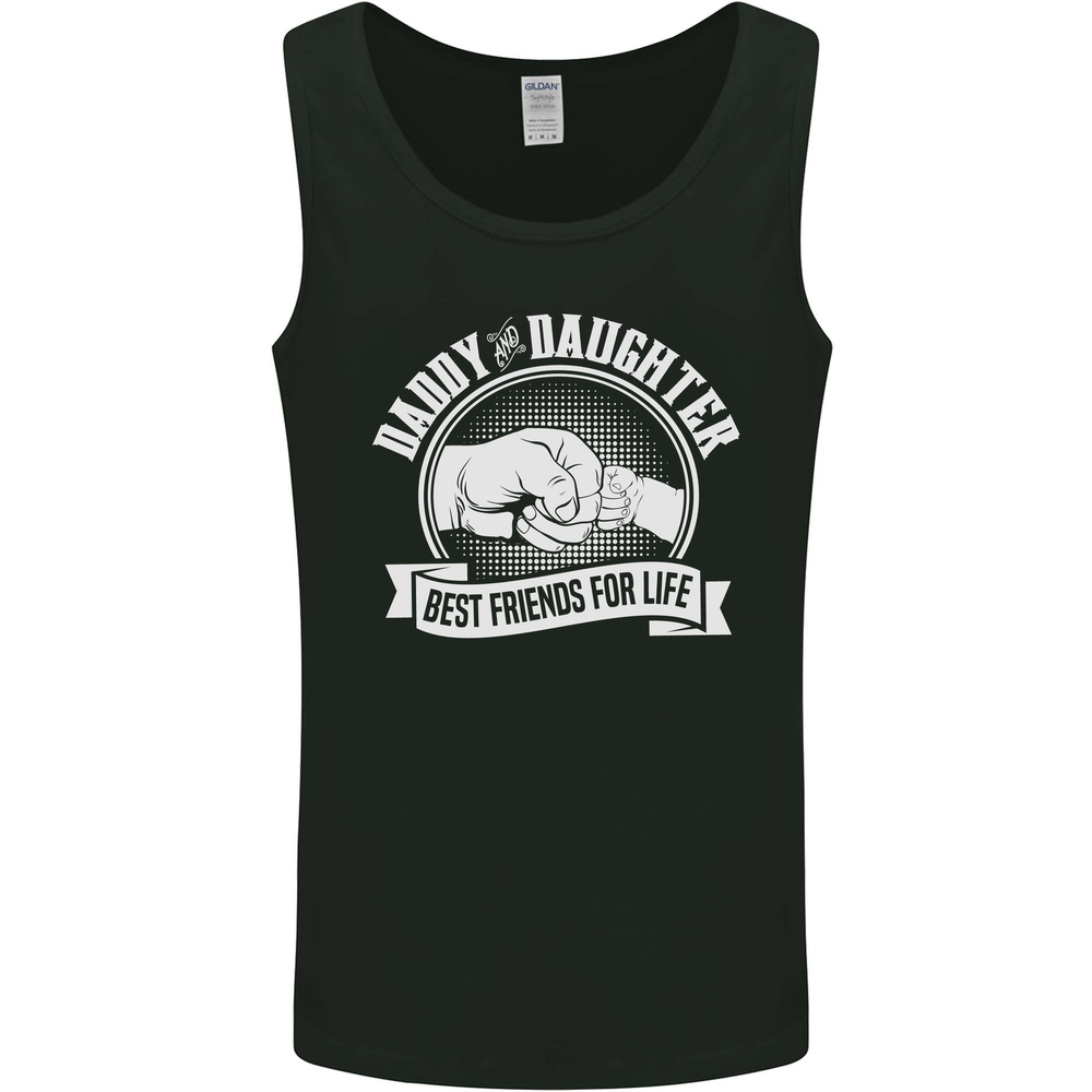 Daddy & Daughter Best Friends Fathers Day Mens Vest Tank Top