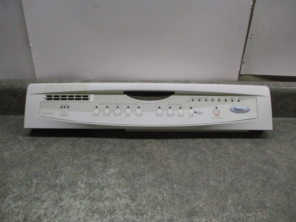 Whirlpool Dishwasher Control Panel Replacement Part 8534835 for Scuffs Chips Stains