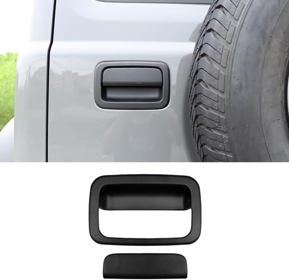 Mattle Black Tailgate Handle Decorative Cover Trim for Suzuki Jimny 2012-2017 US