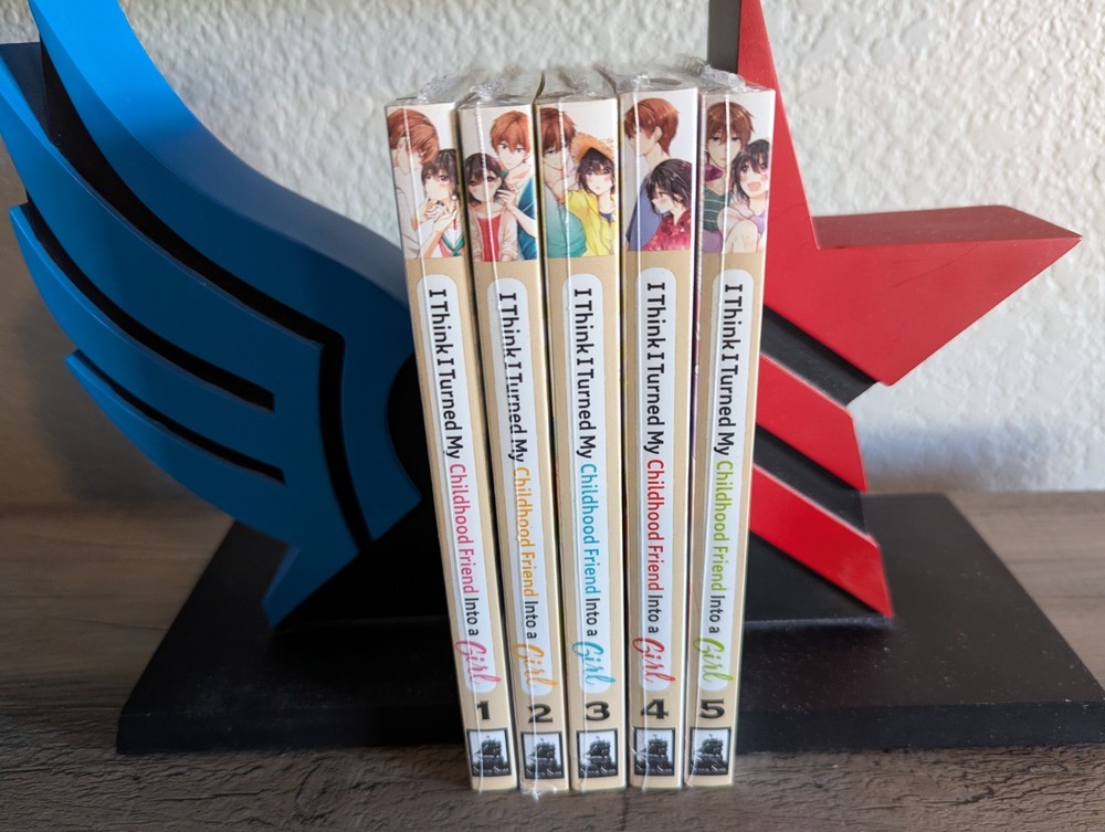 I Think I Turned My Childhood Friend Into a Girl Vol 1-5 English Manga Set - New