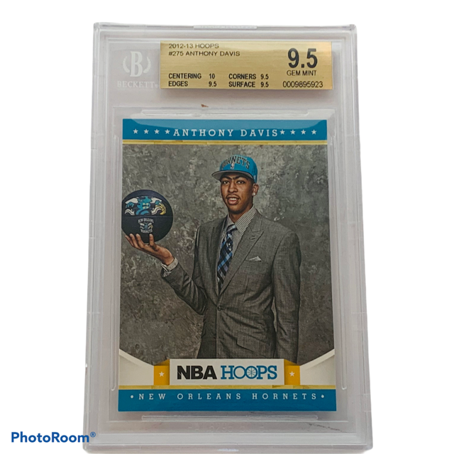 Anthony Davis Rookie RC Lakers 2012-13 Hoops BGS 9.5 Gem Mint sp #275 insert