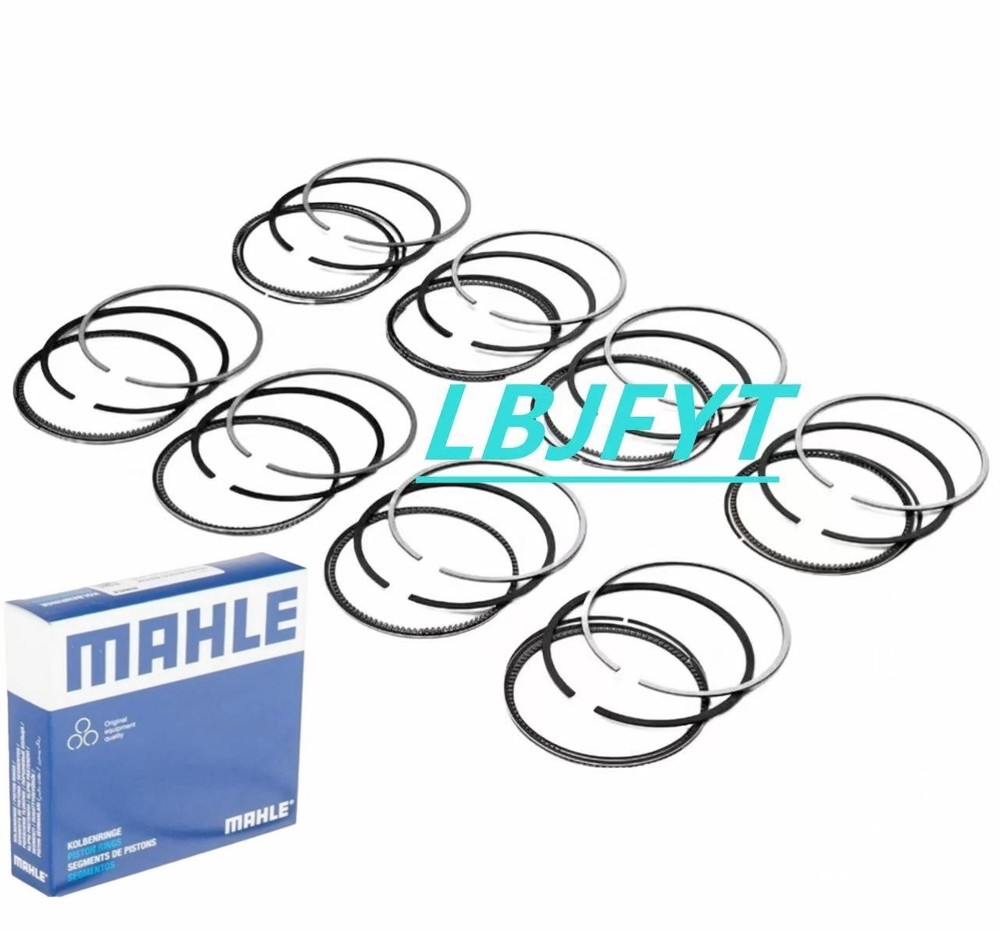 8PCS Fits For BMW M5 M6 X5 X6 550i F10 F90 F06 F12 S63 N63 4.4 Piston Rings Set