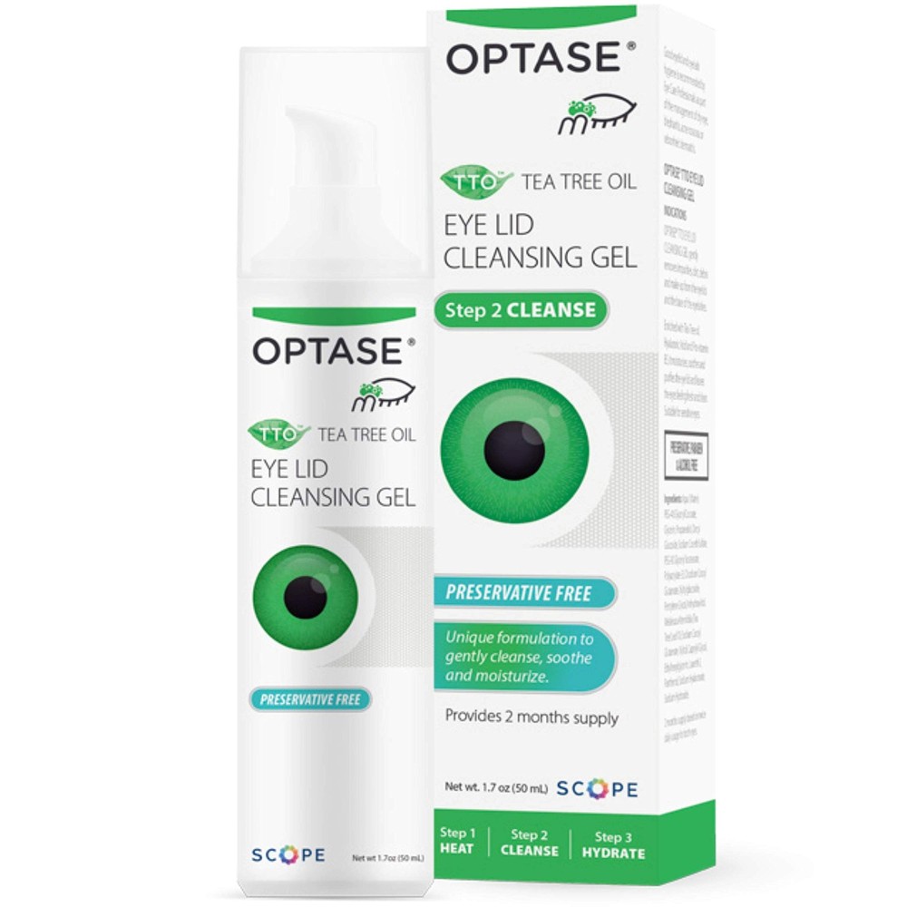 Tea Tree Oil Eyelid Cleansing Gel for Dry Eye Relief and Hygiene