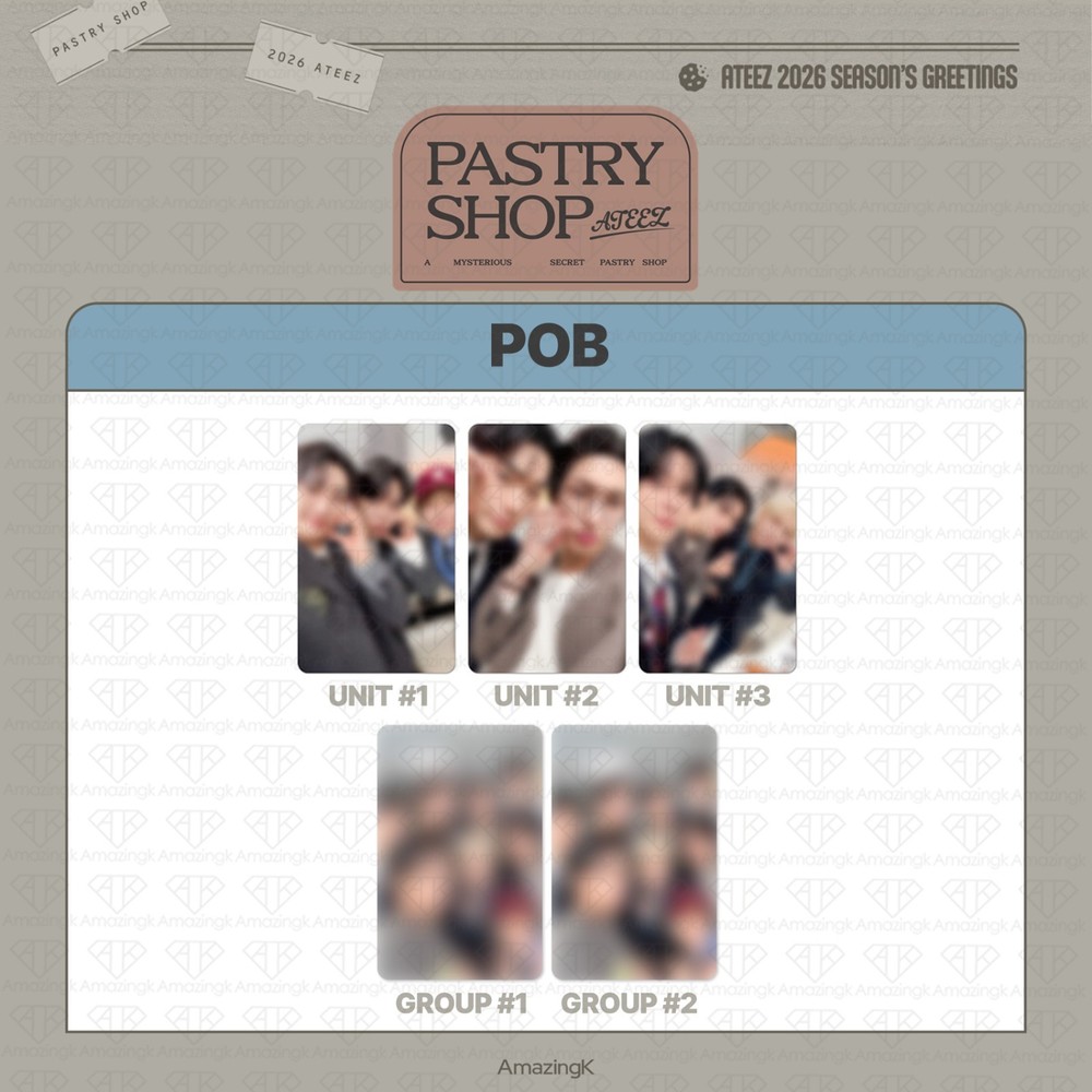 [PreSale] ATEEZ 2026 Season's Greetings POB Photocard Unit version-image