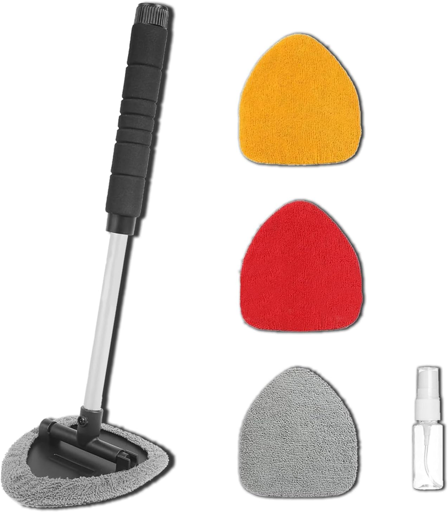 Car Window Cleaner Brush – Essential Car Cleaning Accessories & Supplies