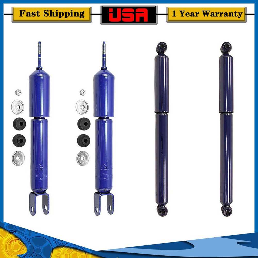 4x4 Monroe Matic Plus Shocks Struts Kit for 1999-2006 Chevy Silverado 1500 4WD